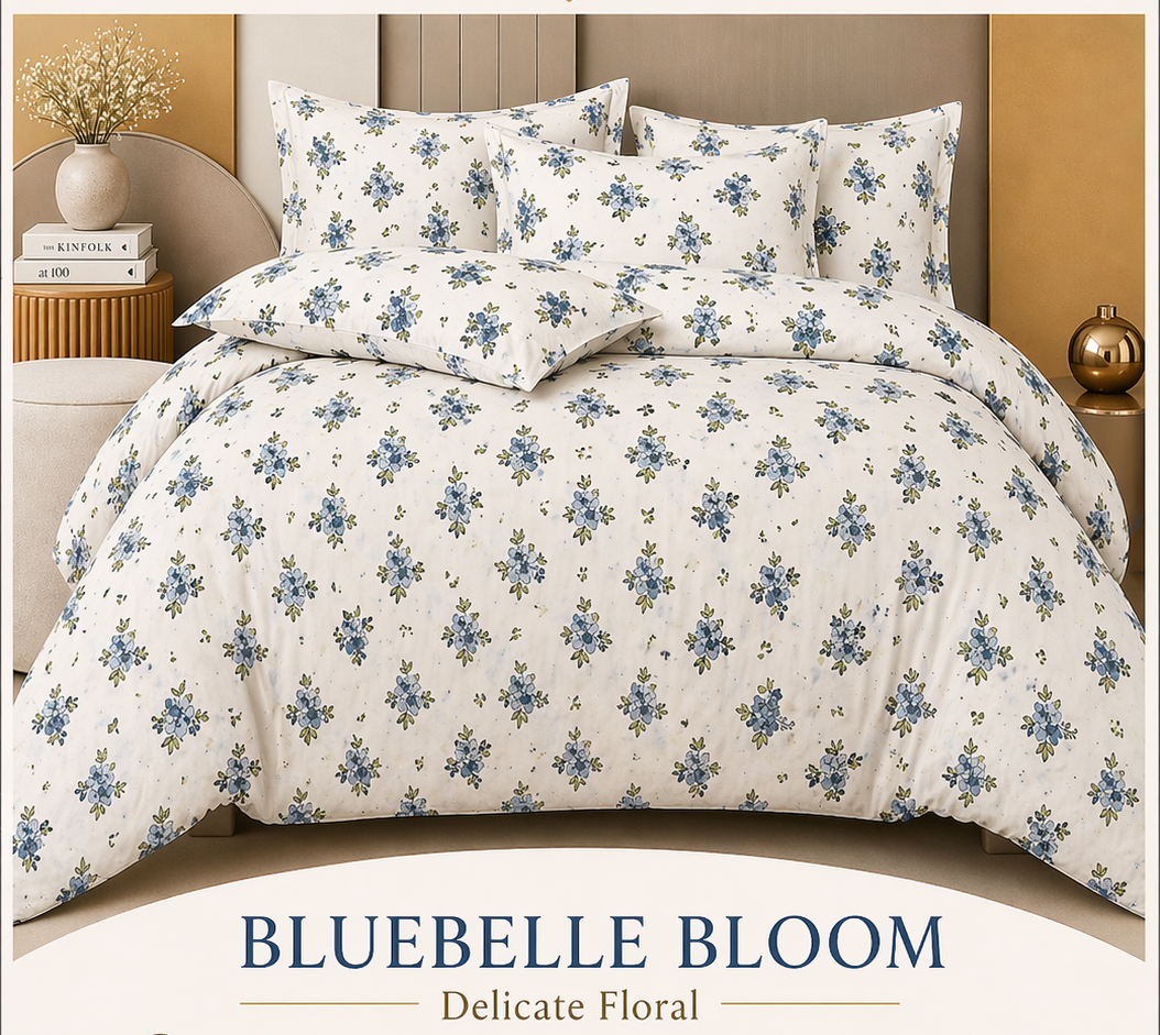 Floral Bedding Set – Bluebelle Bloom